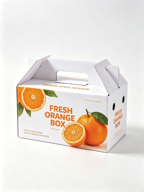 Various Structure Custom Printed Corrugated Fruit Packaging Boxes Wholesale For Commercial Packing