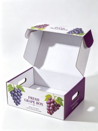 Various Structure Custom Printed Corrugated Fruit Packaging Boxes Wholesale For Commercial Packing