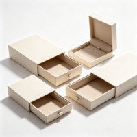 Luxury Paper Drawer Slide Rigid Box Custom Logo Gift Pull Out Drawer Packaging Box
