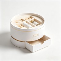 Custom Multi-Shape Rigid Boxes for Health Supplement & Vitamin Packaging