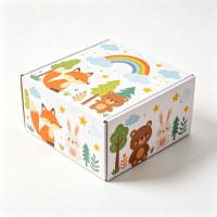 Multi Style Custom Cartoon Printed Corrugated Packaging Gift Boxes Wholesale