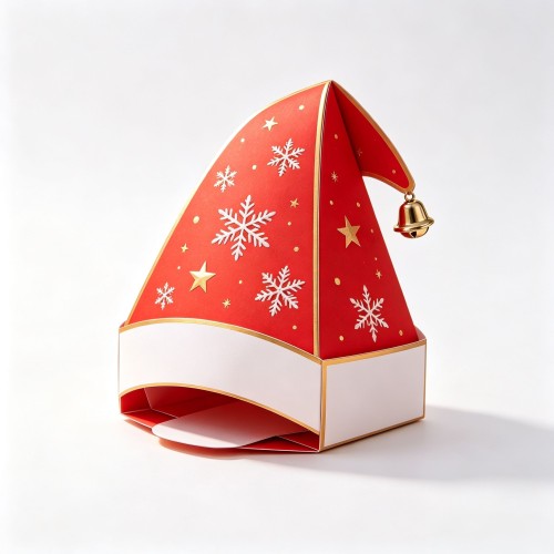 Custom Printed Luxury Rigid Christmas Gift Box Magnetic Drawer Top Bottom Holiday Packaging Box With Custom Logo