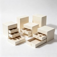 Luxury Paper Drawer Slide Rigid Box Custom Logo Gift Pull Out Drawer Packaging Box