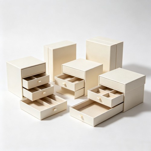 Luxury Paper Drawer Slide Rigid Box Custom Logo Gift Pull Out Drawer Packaging Box
